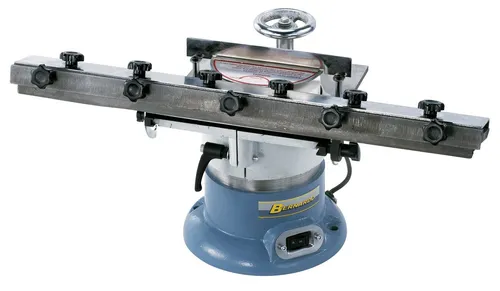 Bernardo HMS 600 11-4390 - Hobelmesserschleifmaschine für Hobelmesser bis 620 mm, ermöglicht 50% Zeitersparnis beim Schleifen von zwei Messern gleichzeitig; ideal für präzise Metallbearbeitung.