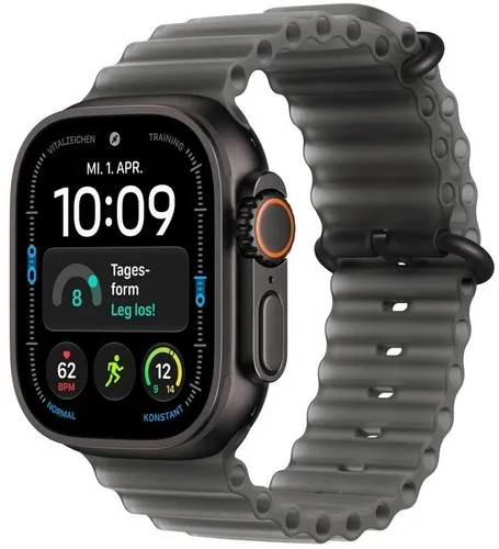 Apple Watch Ultra 4 Cellular 49 mm Schwarz Ocean Armband