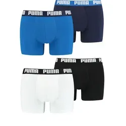 PUMA Boxershorts Puma Herren Boxershorts im 4er Pack (4-St., 4er Pack) bunt L