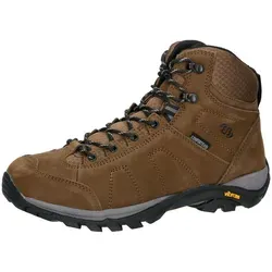 BRÜTTING Outdoorstiefel Mount Stevens High, Gr. 42, braun - Wasserdichte Wanderschuhe aus Nubukleder mit flexibler Gummisohle. Ideal für Bergtouren und Outdoor-Abenteuer, bieten Komfort und Schutz bei jedem Wetter.
