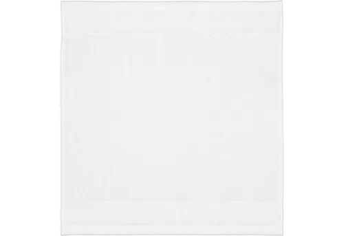 möve Bamboo Luxe Seiftuch 30 x 30 cm aus 60% Baumwolle / 40% Viskose aus Bambus-Zellstoff, snow