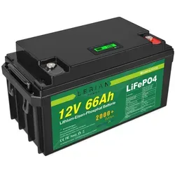 LERIAN POWER LiFePO4 Akku 12V 66Ah 60A