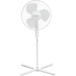 Trotec Standventilator TVE 15 S - Leistungsstarker 40 W Ventilator mit 80° Oszillation - Ventilatoren für erfrischende Abkühlung im gesamten Raum, ideal für heiße Tage und angenehme Luftzirkulation.