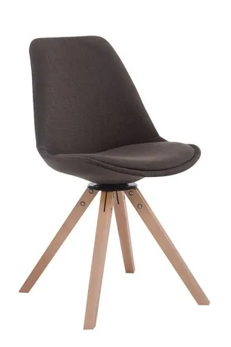 CLP Retrostuhl Troyes Square in grau von CLP