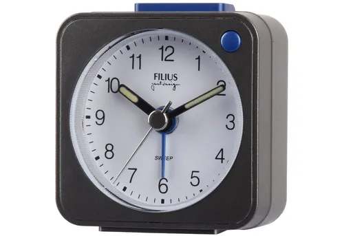 Wecker Grau von FILIUS zeitdesign