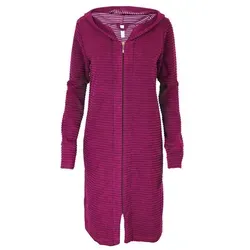 Aquarti Damenbademantel mit Reißverschluss von Aquarti