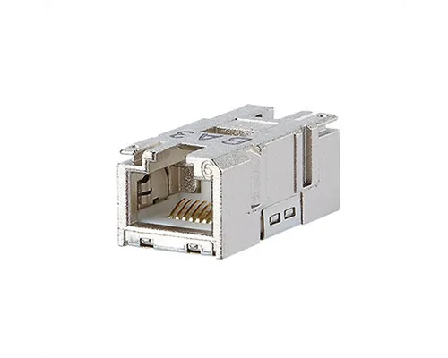 Metz Connect E-DAT Industry RJ45 coupler INSERT Netzwerk-Panel (1401200810MI)
