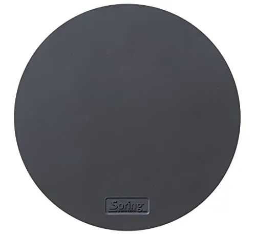 Spring GRIPS Schutzmatte für Induktionskochfeld | 2er Set | Ø 18 cm | Silikonmatte | hitzebeständige Unterlage bis 300°C | Antirutschmatte | Nur für Induktion geeignet