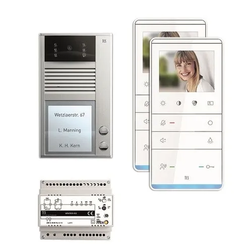 TCS PVC2320-0010 easy:pack V2D Video AP für 2 Wohneinheiten von TCS