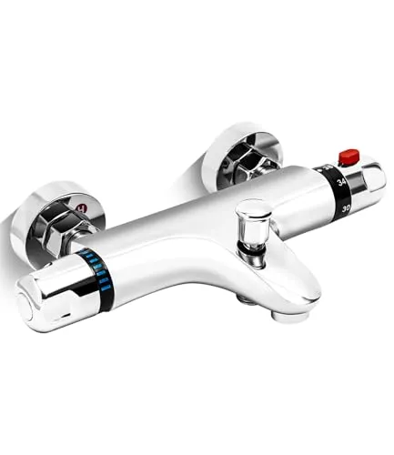 Badewannenarmatur mit Thermostat