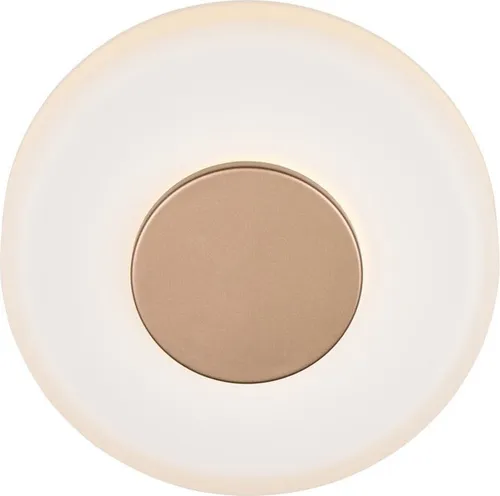 TRIO-Leuchten Wandleuchte CELESTE D 22 cm braun - Lampen mit 3-Stufen Dimmer, energieeffizient und stilvolles Design aus Metall und Glas für eine einladende Atmosphäre in jedem Raum.