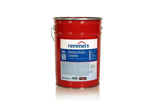Remmers Holzschutz-Creme 3in1 nussbaum (RC-660) 20 l - Holzlasur für den Außenbereich mit 3in1-Funktion: Imprägnierung, Grundierung und Lasur in einem. Ideal für Zäune, Carports und mehr – schützt vor Feuchtigkeit, Schimmel und Algen.
