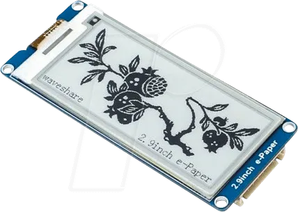 DEBO EPA 2.9 - Entwicklerboards - Display ePaper, 2,9'', schwarz/weiß, V2