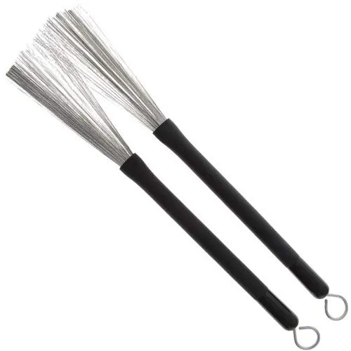 Rohema Jazzbesen JB2 Metallbesen Kunststoffgriff, einziehbar