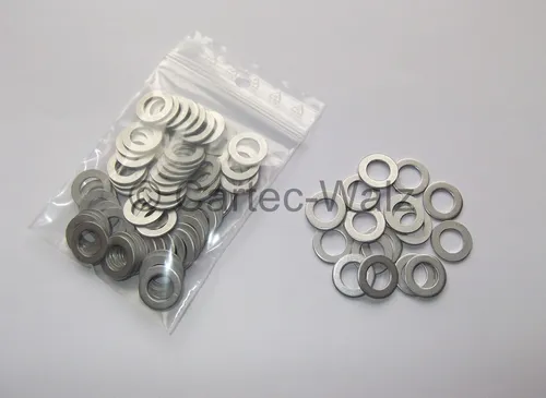 STÜCK Aluminiumringe Alu Dichtringe Dichtungen AL 8x14x1,0mm DIN7603 Form A 100