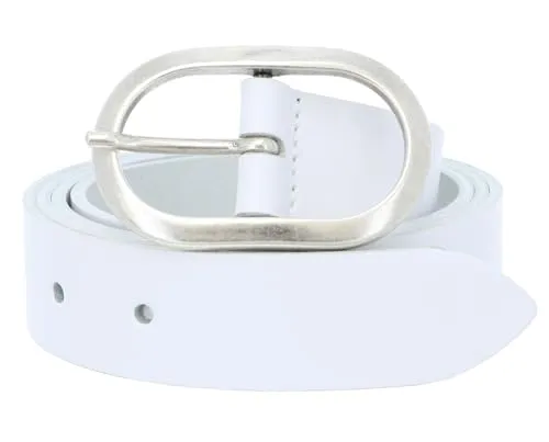 Vanzetti Classics 30mm Leather Belt W75 White