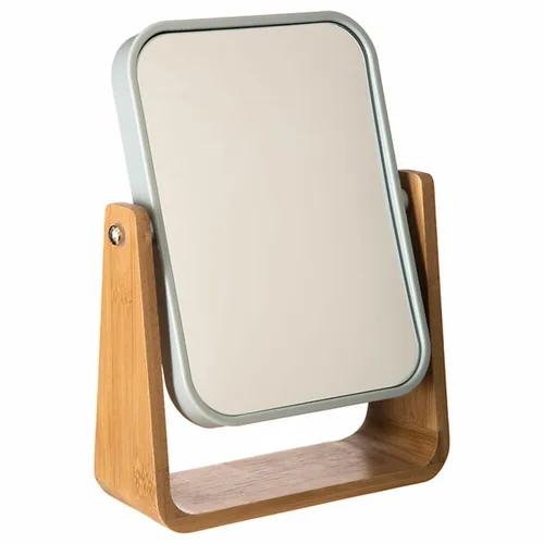 5five Simply Smart Kosmetikspiegel Natureo White, Schminkspiegel, 16 x 22 cm