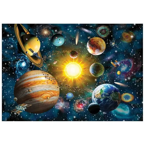 ANATOLIAN Sonnensystem Puzzle 2000 Teile - Klassisches Puzzle mit 2000 Teilen, ideal für Astronomie-Liebhaber. Mit praktischem Ständer und fehlendes Stück-Service vom Hersteller.