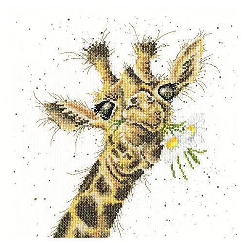 Bothy Threads Kreuzstich Set Vielen Dank - Kreuzstich-Set mit Zählmuster, hochwertige Materialien inklusive Stoff, Nadel und Garn, für ein kreatives Hobby und wunderschöne Ergebnisse.