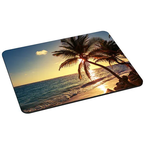 Mauspad Gaming Mousepad rutschfest Maus Pad mit Design, Strand Beach Palme Meer