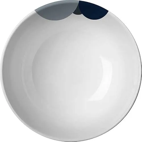 Movera Melamin Suppenteller Camilla blau/grau
