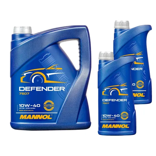 Liter MANNOL Defender 10W-40 Motoröl API SN ACEA A3/B4 MB 229.3 229.1 7