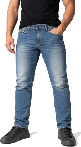 Diesel Iakop 0830E Herren Jeans Hose Slim Tapered - Trendige Diesel Herren Jeans mit Slim Tapered Schnitt. Hoher Tragekomfort dank 94% Baumwolle und elastischen Materialien. Stilvoll und vielseitig für jeden Anlass.