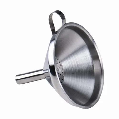 WESTMARK Flaschen- und Einmachtrichter mit Sieb Edelstahl rostfrei 18/10