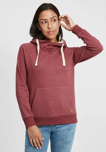 OXMO Hoodie OXJulia Kapuzenpullover mit Cross-Over Kragen
