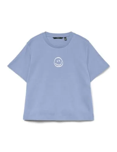 VERO MODA Vmsara Mette Ss Top Box JRS Noos