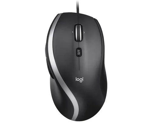 Logitech M500S kabelgebundene Maus schwarz-anthrazit - 4000 dpi, 7 konfigurierbare Tasten für hohen Bedienkomfort und effizientes Arbeiten