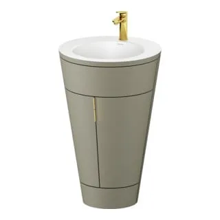 Duravit Starck 1 Waschtisch mit Unterbau von Duravit