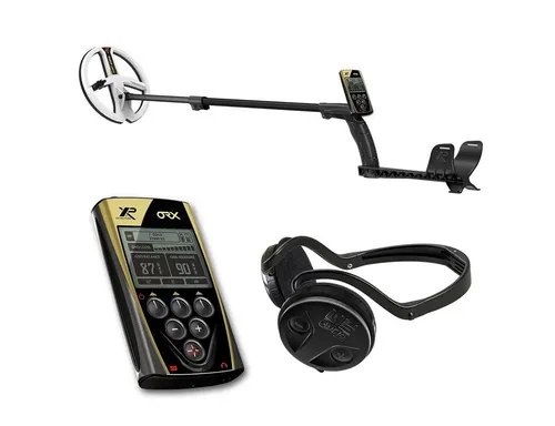 XP Metalldetektor ORX 22 HF RC WSA – Schwarz - Präziser Metalldetektor für Hobby und Profis, leicht und handlich, ideal für die Schatzsuche im Freien.