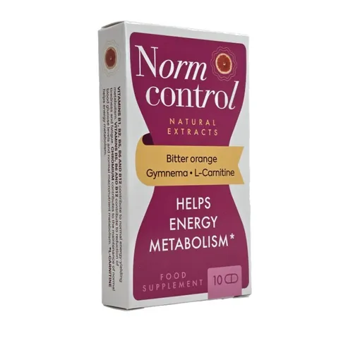 NormControl Neu 10 Kapseln L-Carnitin, Gymnema, Bitterorange - 10 Kapseln mit natürlichen Inhaltsstoffen zur Unterstützung der Pflege. Ideal für eine ausgewogene Ernährung, mit hochwertigen Vitaminen und Extrakten für einen aktiven Lebensstil.