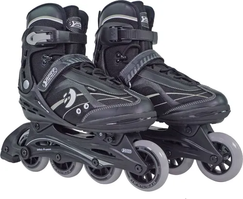 Best Sporting Inline Skates für Teenager & Erwachsene – Verstellbar & Komfortabel - Inliner für Teenager und Erwachsene (Größe 37-46) mit breitenverstellbarem Fußbereich und atmungsaktivem Mesh für optimalen Komfort. Hochwertige ABEC 7 Rollen sorgen für eine hervorragende Kraftübertragung.