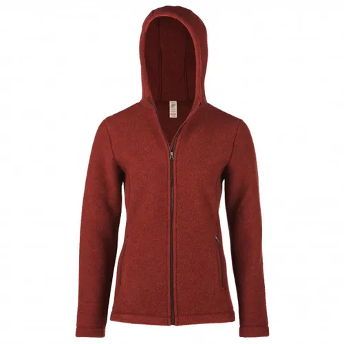 Engel - Women's Jacke mit Kapuze - Wolljacke Gr 42/44 rot