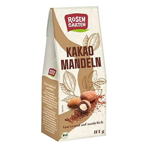 Rosengarten - Kakao Mandeln - 100 g