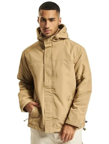 Brandit Frontzip Windbreaker XL - Camel - Funktionsjacke mit modernem Look, bietet hohen Tragekomfort und praktische Reißverschlusstaschen für Herren. Ideal für den Übergang und vielseitig einsetzbar.