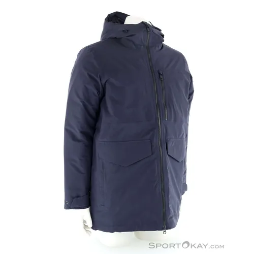 Jack Wolfskin Koenigsbau Parka M dark navy (C0413) - Funktionsjacke für Herren, atmungsaktiv, wasser- und winddicht mit nachhaltigem TEXAPORE Material, ideal für kalte Tage und urbanen Alltag.
