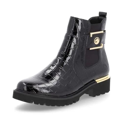 Modische Chelseaboots REMONTE für Damen, Gr. 38, schwarz von remonte