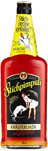 Stichpimpuli Bockforcelorum Kräuterlikör mit Kirsche 35% Vol. 0,7l