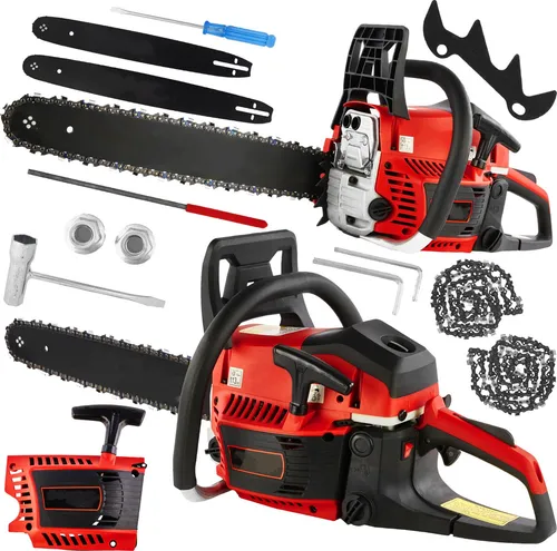 Kraft&Dele KD5017 Benzin-Kettensäge 45cm 5,9HP