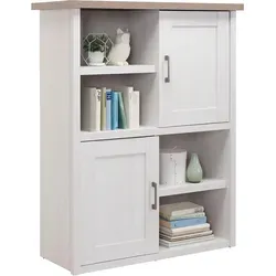 Hochwertige Highboard Kommode Luca in weiß von BEGA-Consult