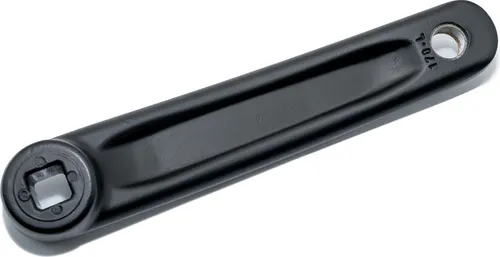 PROWHEEL Bike Left Crank Aluminum Black 170mm - Square taper