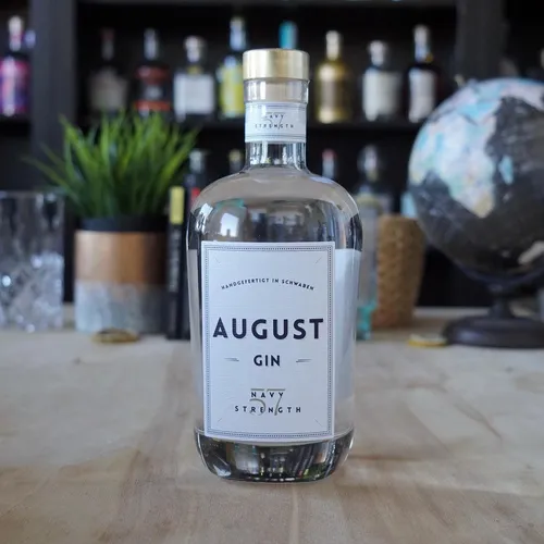 August Gin „Navy Strength“ Deutscher Gin Regional OVP.