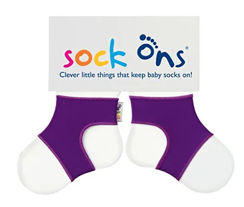 Sock Ons 90460.0 Sockenhalter Strumpfhalter, Small, 0-6 m, lila