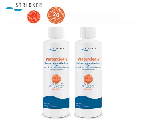 Wasserbetten Konditioner Waterclean 2x 250ml Mehrbereichskondi - 20% Wirkstoff