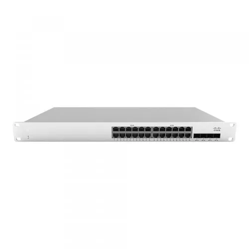 Meraki MS210-24P-HW Switch - 24 Ports Managed - Netzwerk-Switch mit 24 Anschlüssen und PoE+ Unterstützung, ideal für Unternehmen, die eine zuverlässige und leistungsstarke Netzwerkverbindung benötigen.