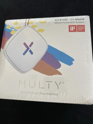 Zyxel Multy U - Tri-band AC2100 WLAN-Mesh-System - Powerline (Netzwerke über Stromnetz) mit nahtlosem WLAN für das gesamte Zuhause, ideal für lagfreies Streaming und Gaming.