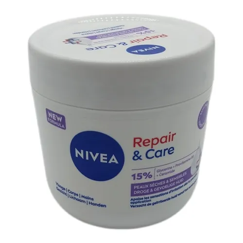 NIVEA Repair & Care Repair Balm für Gesicht, Körper & Hände, 400 ml